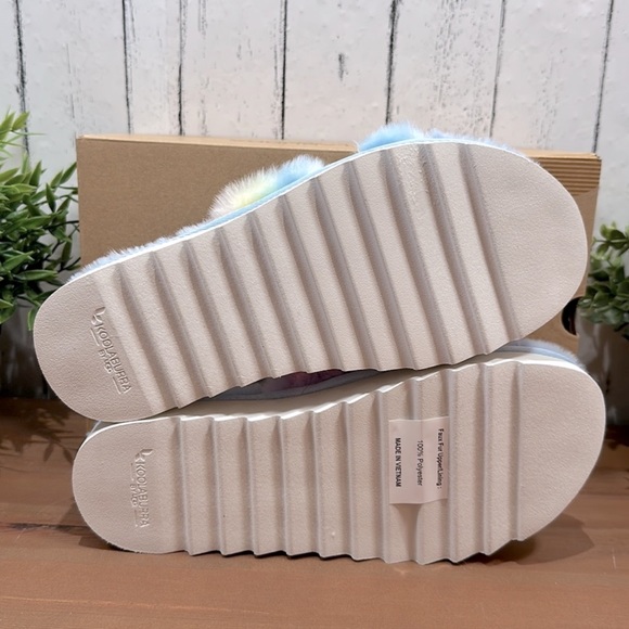 Koolaburra by UGG Fuzz'd Out Women's Sandal Slippers Multicolor New!! - Picture 7 of 8